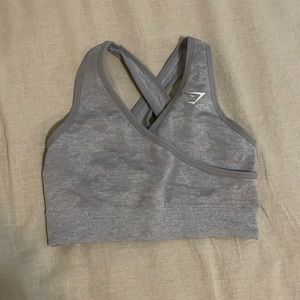 Gymshark camo sports bra